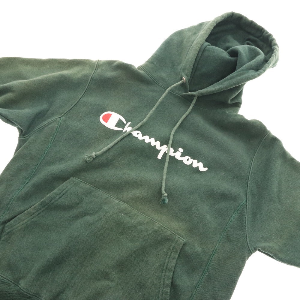 Champion Reverse Weave Hoodie Sweatshirt, Men's, Size Small, Green