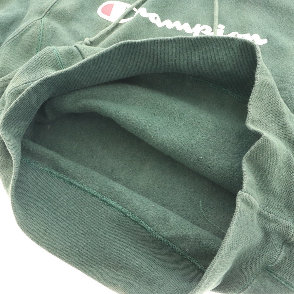 Champion Reverse Weave Hoodie Sweatshirt, Men's, Size Small, Green