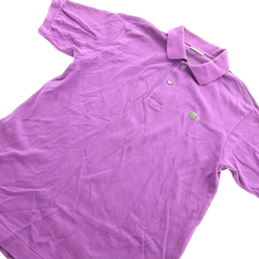 ■ Lacoste Polo Shirt L1212X Men's Pique Polo Shirt, Size 3 (M), Purple