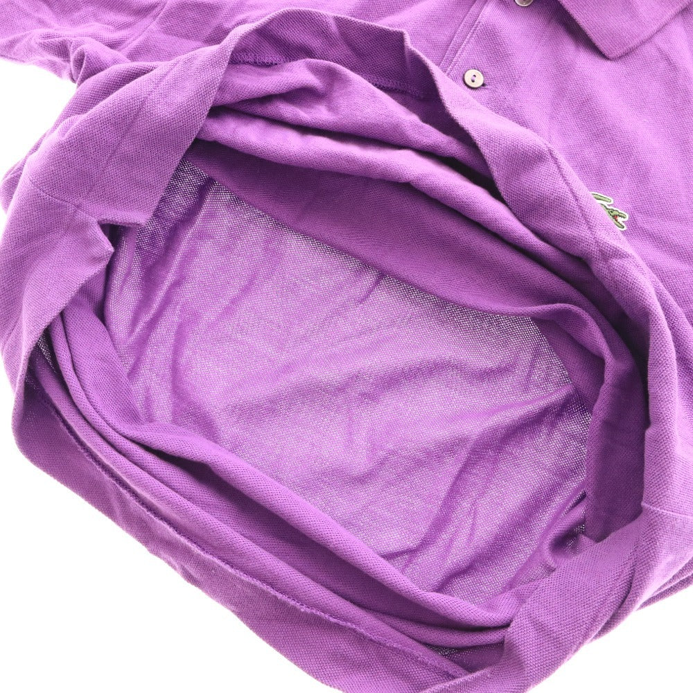 ■ Lacoste Polo Shirt L1212X Men's Pique Polo Shirt, Size 3 (M), Purple
