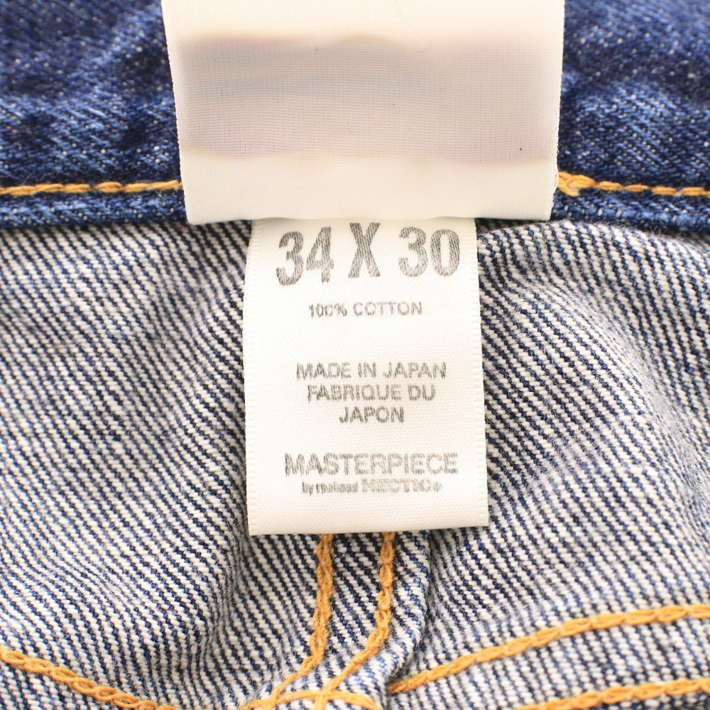 ■ Masterpiece Denim Pants, Jeans, Bottoms, Men's, Size 34 x 30, Blue