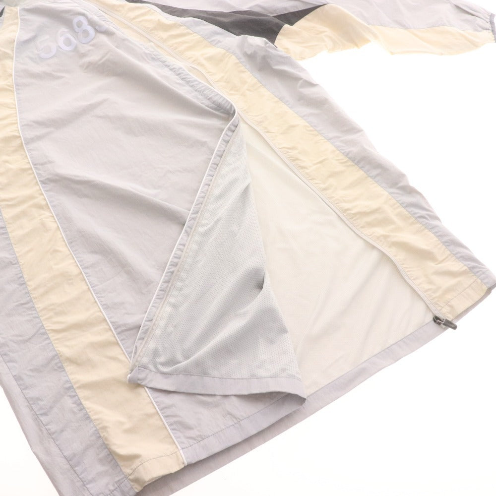 ■ ウィリーチャバリア x hummel ナイロンジャケット 5683 TRAINING WIND BREAKER 長袖 アウター フード付 シャカシャカ メンズ L 未使用