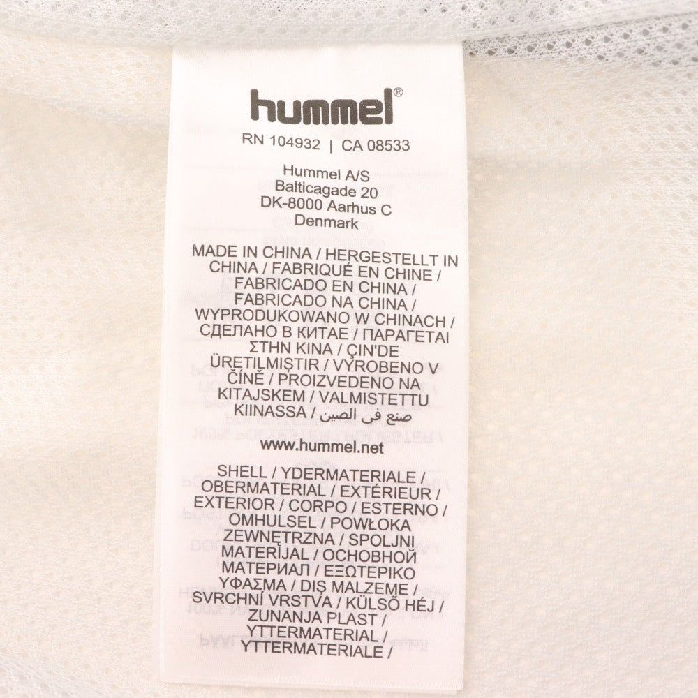 ■ ウィリーチャバリア x hummel ナイロンジャケット 5683 TRAINING WIND BREAKER 長袖 アウター フード付 シャカシャカ メンズ L 未使用