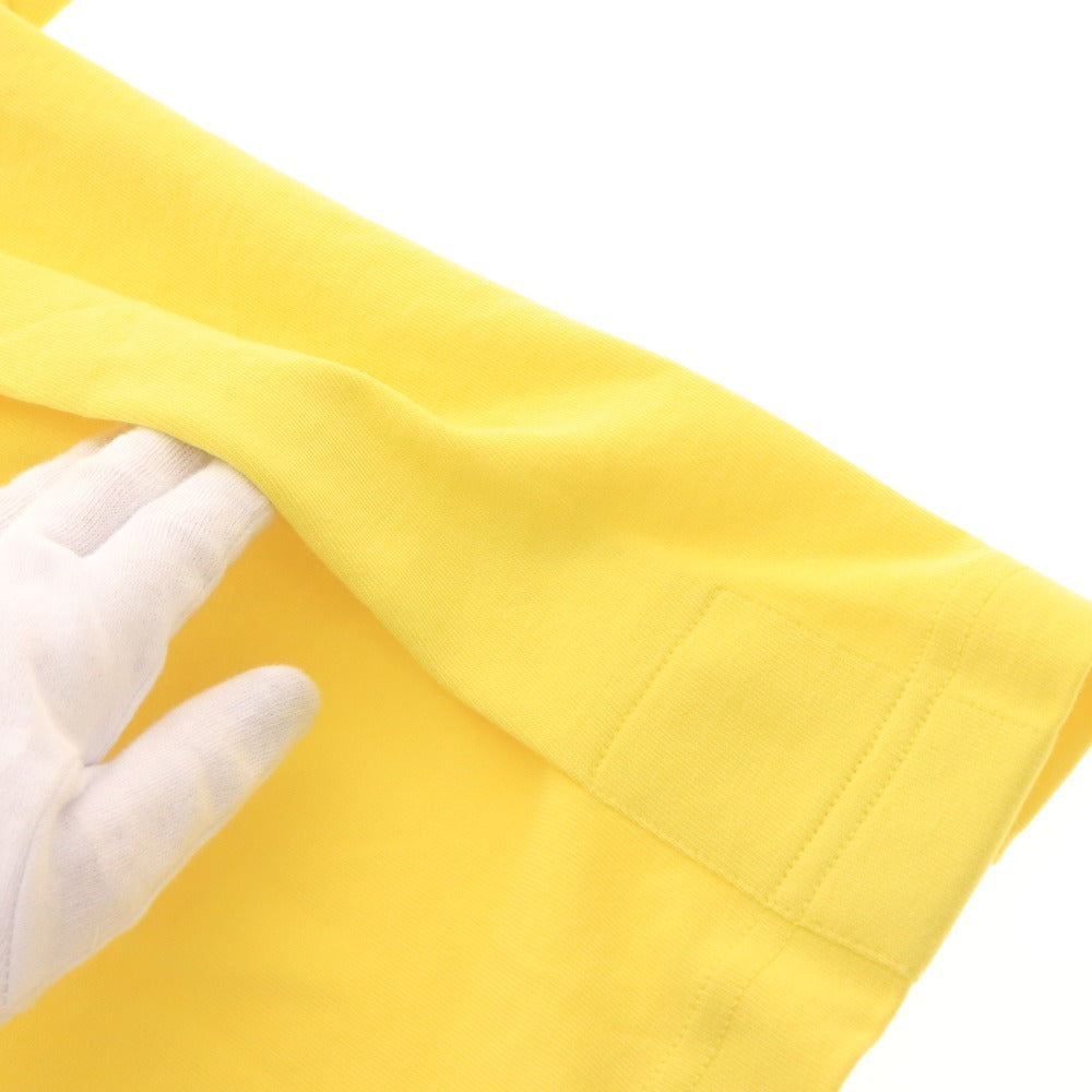 ■ ウィリーチャバリア Tシャツ ロンT BUFFALO T USA T 長袖 トップス 国旗 ロゴ プリント メンズ S イエロー 未使用