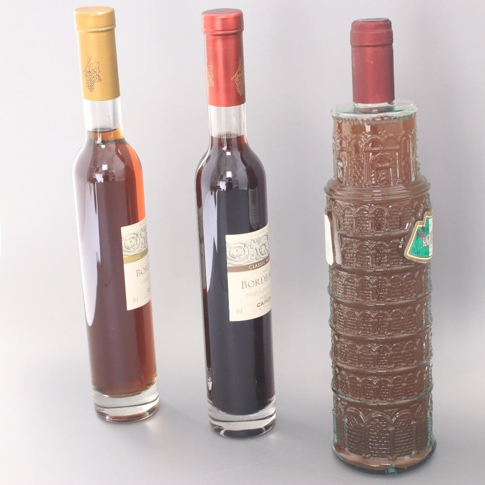 ■ 酒 ワイン 3本セット まとめ売り ピサの斜塔 赤ワイン カミュクラシックワイン イタリアみやげ ヴィンテージ 未開栓 未使用