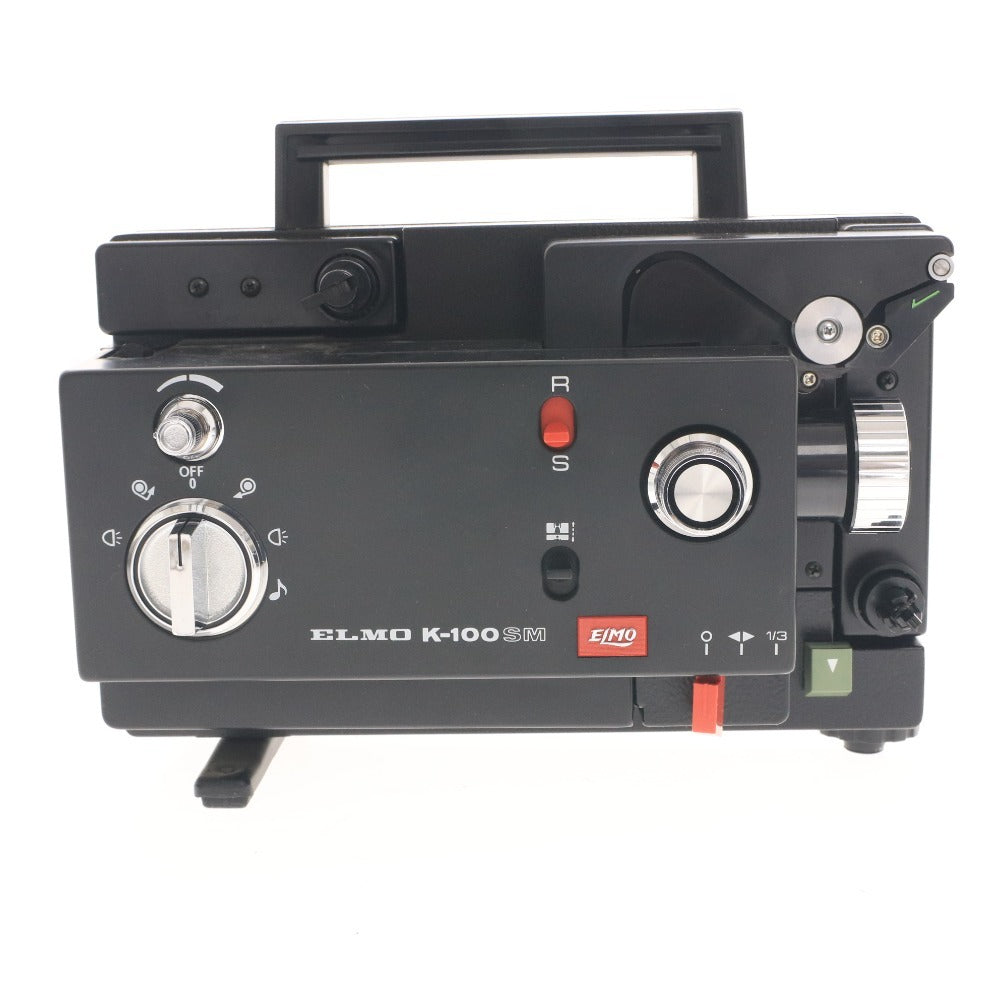 8ミリ映写機】エルモ ELMO K-100SM 明るいランプでフィルム両用 映写