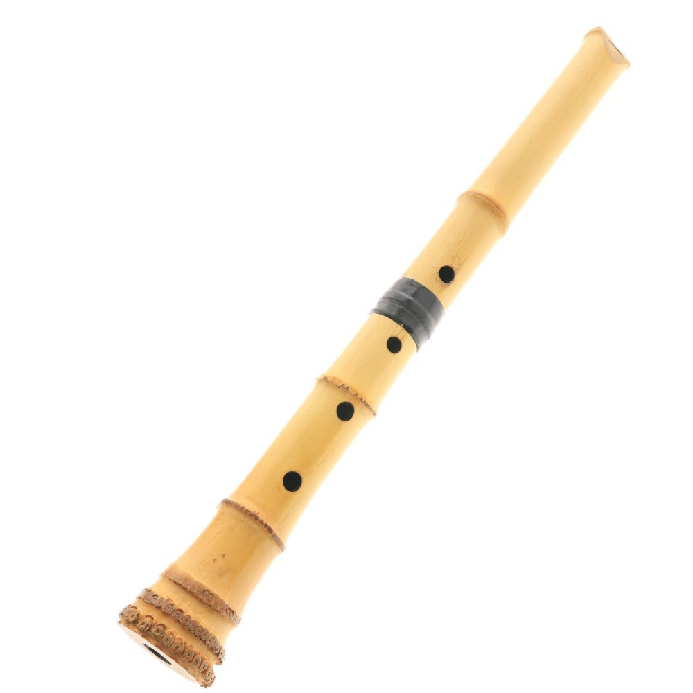 ■ 尺八 八寸管 琴古流2本 都山流1本 セット 和楽器 楽器 日本 伝統 焼印 ハードケース付き