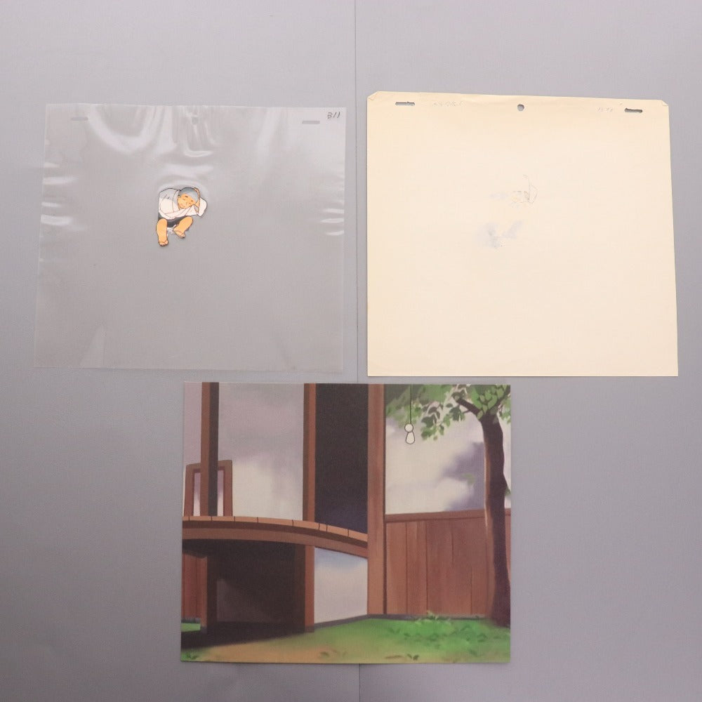 ■ 一休さん セル画 動画 背景付き B11 アニメ ファイル付き