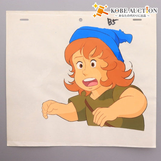 ■ 円卓の騎士物語 燃えろアーサー セル画 原画 動画張り付き B5 B12 ガラハット アーサー アニメーション