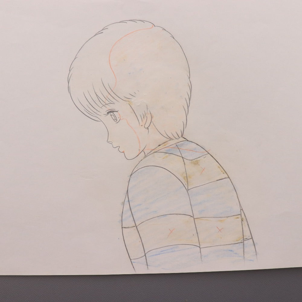 ■ 夢戦士ウイングマン セル画 原画 動画張り付き 夢あおい アオイ A4 アニメーション