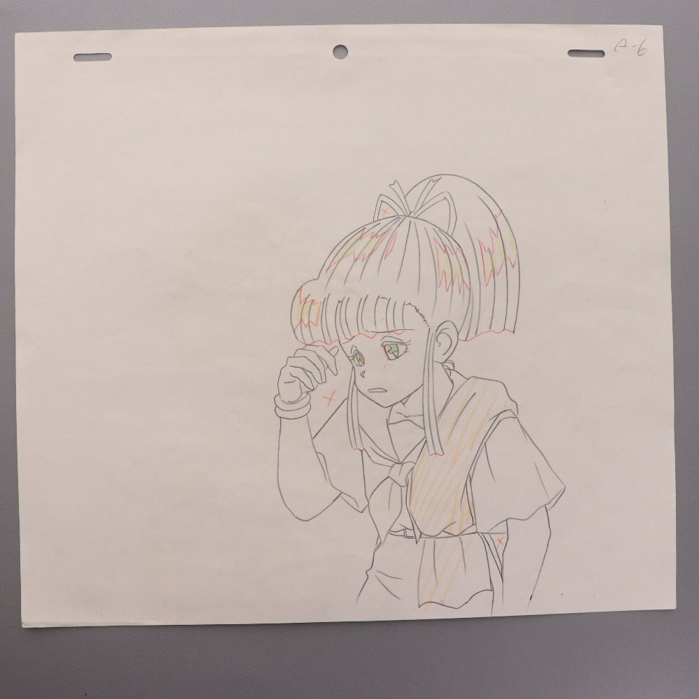 ■ Time Trouble Tondekeman cel set of 2, original drawings with animation, A11 A6, Yumi Shinmai, animation