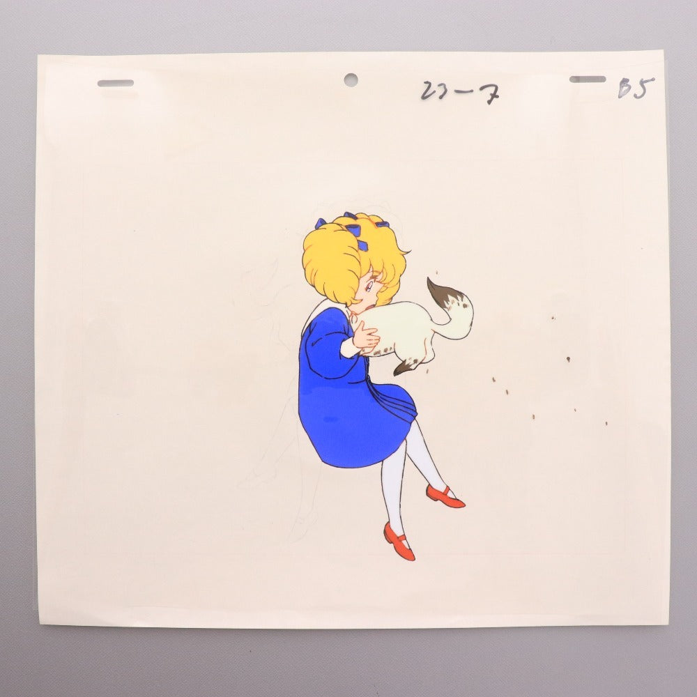 ■ ハロー!レディリン レディレディ!! セル画 3点セット まとめ売り 原画 動画張り付き B5 B5 A11 リン モードリン トマス アニメーション