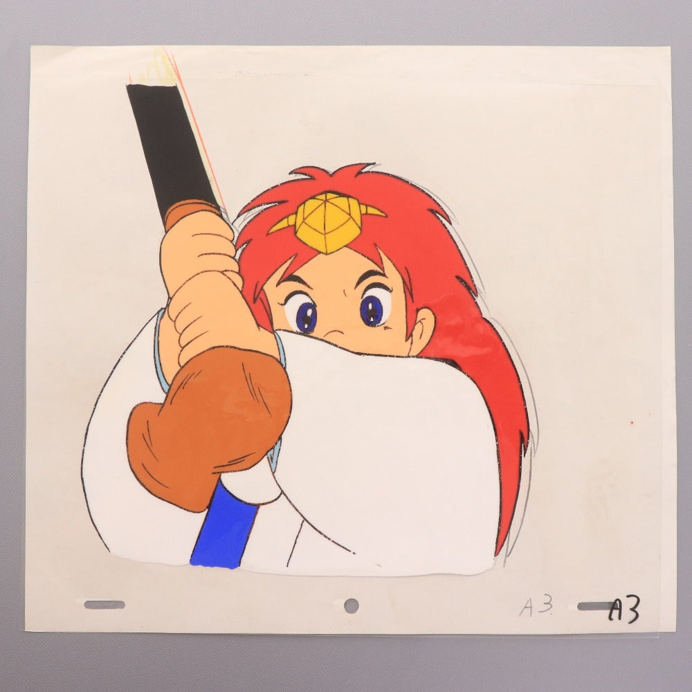 ■ ベムベムハンターこてんぐテン丸 セル画 3点セット まとめ売り 原画 動画張り付き A2 A3 A4 鞍馬テン丸 クロ 等 アニメーション