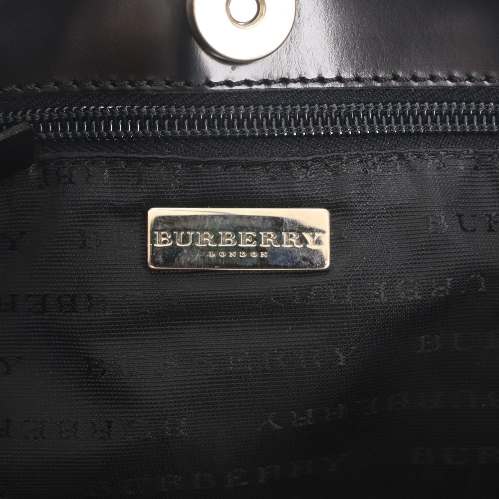 ■ バーバリー ハンドバッグ トートバッグ 鞄 チェック 内ポケット チャック レディース ベージュ 袋付き