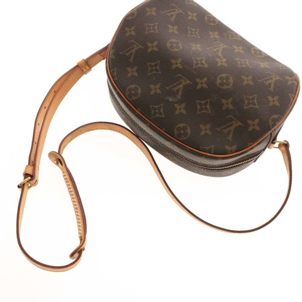 ■ ルイヴィトン ブロワ モノグラム ショルダーバッグ 鞄 ゴールド金具 ファスナー開閉 内側オープンポケット レディース ダークブラウン