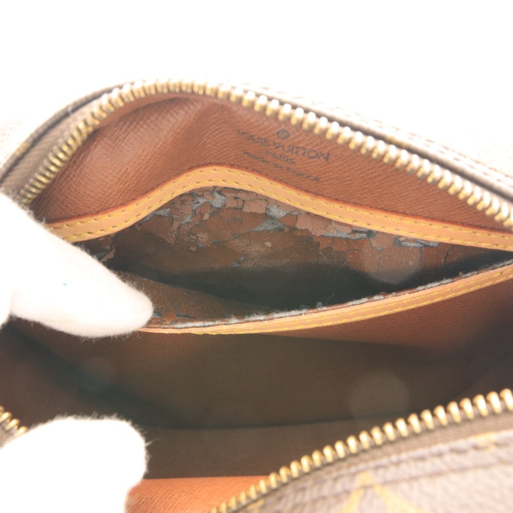 ■ ルイヴィトン ブロワ モノグラム ショルダーバッグ 鞄 ゴールド金具 ファスナー開閉 内側オープンポケット レディース ダークブラウン