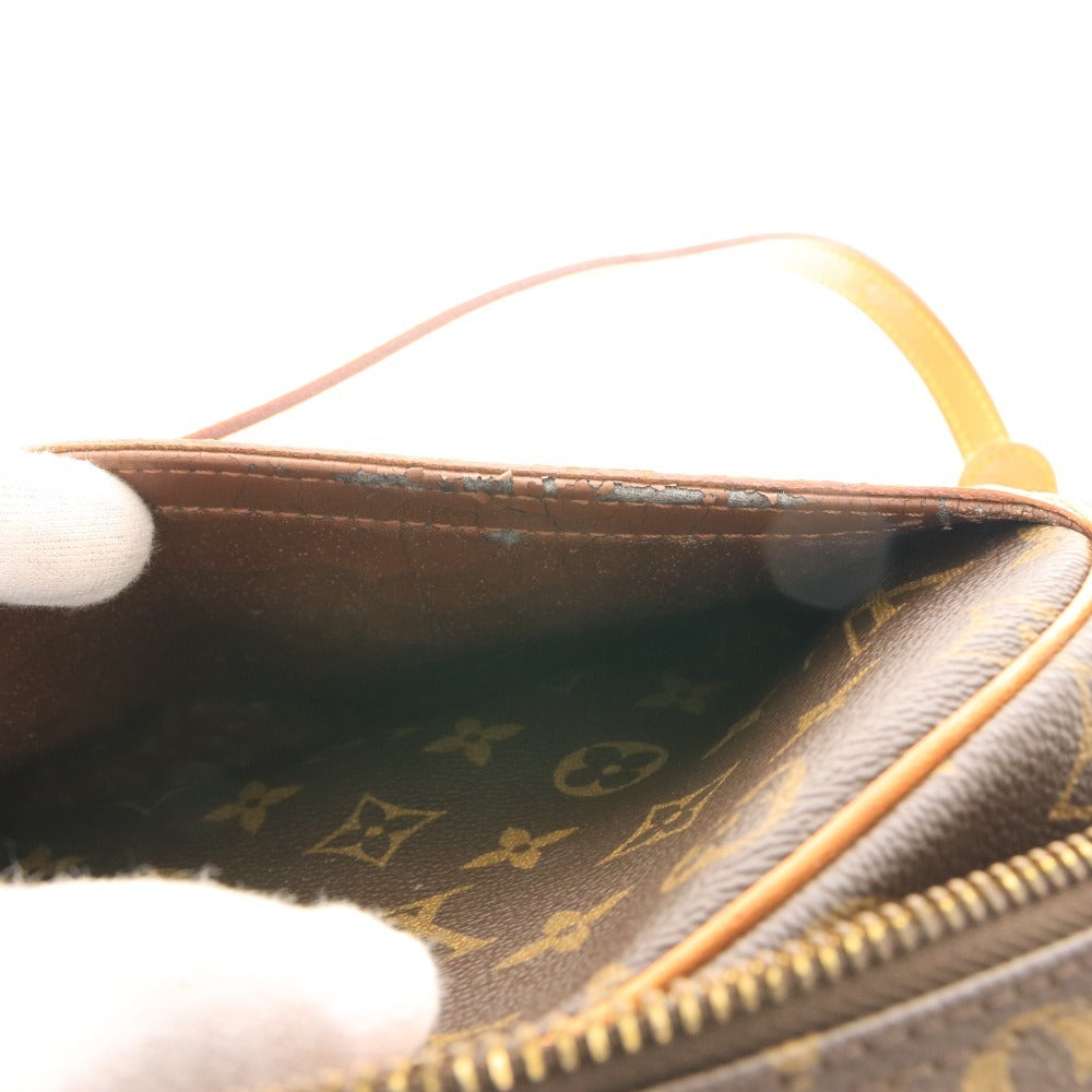 ■ ルイヴィトン ブロワ モノグラム ショルダーバッグ 鞄 ゴールド金具 ファスナー開閉 内側オープンポケット レディース ダークブラウン