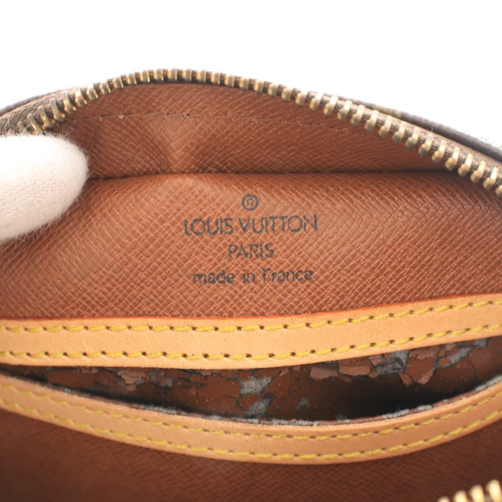 ■ ルイヴィトン ブロワ モノグラム ショルダーバッグ 鞄 ゴールド金具 ファスナー開閉 内側オープンポケット レディース ダークブラウン