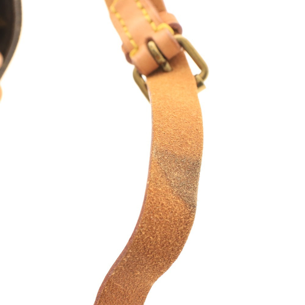 ■ ルイヴィトン カルトシエール モノグラム ショルダーバッグ 鞄 ベルト金具 オープンポケット レディース ダークブラウン