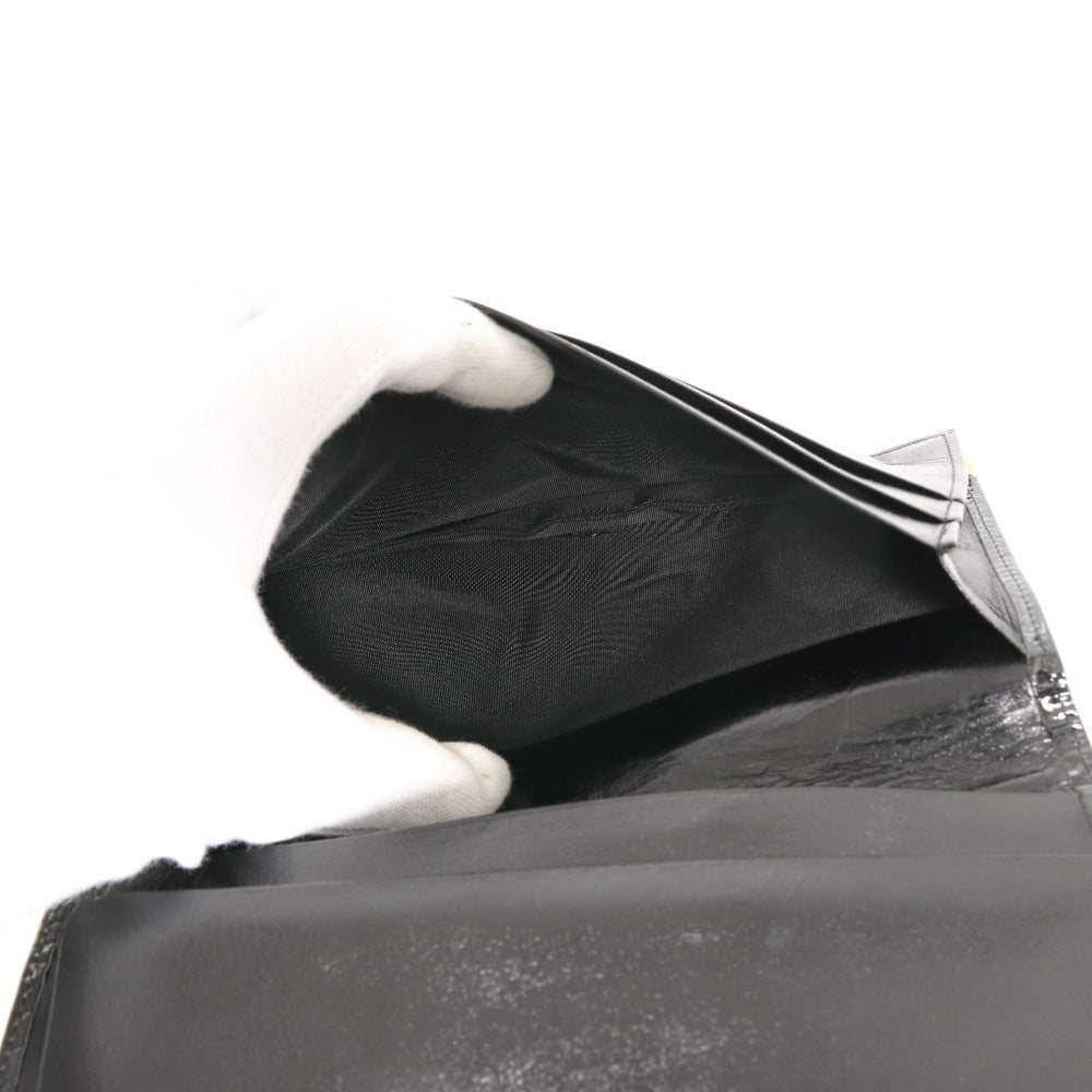 ■ dunhill ダンヒル 長財布 ウォレット 二つ折り ゴールド金具 札入れ カード入れ ロゴ メンズ ブラック 箱付き