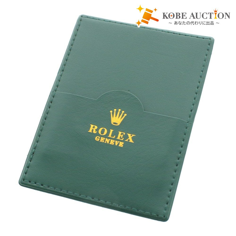 ■ ロレックス GENEVE パスケース カードケース 保証書ケース 付属品付き