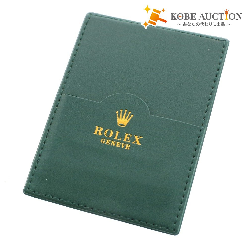 ■ ロレックス GENEVE パスケース カードケース 保証書ケース 付属品付き