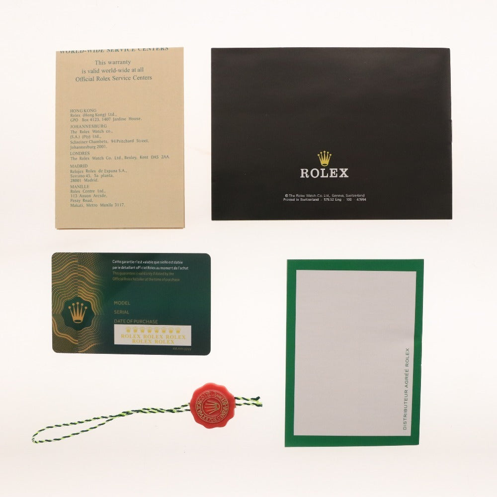 ■ ロレックス GENEVE パスケース カードケース 保証書ケース 付属品付き