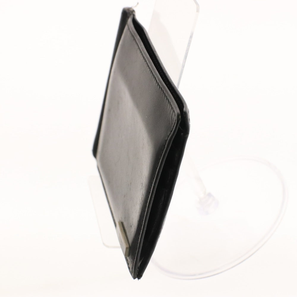 ■ プラダ 二つ折り 財布 札入れ カードケース マネークリップロゴ イタリア製 メンズ ブラック