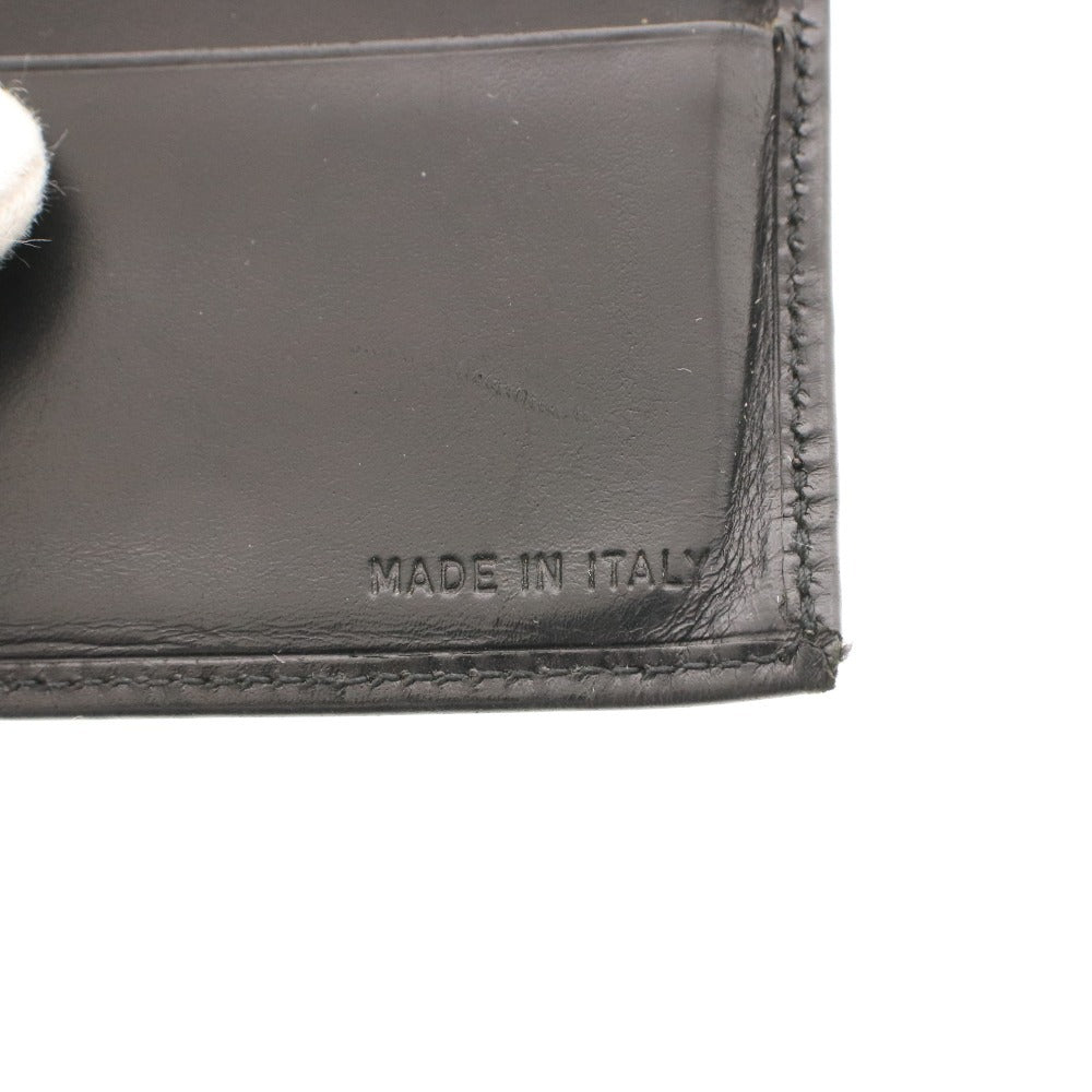 ■ プラダ 二つ折り 財布 札入れ カードケース マネークリップロゴ イタリア製 メンズ ブラック