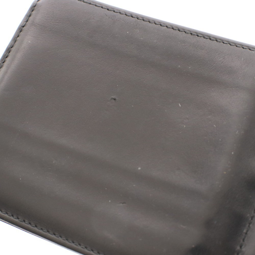 ■ プラダ 二つ折り 財布 札入れ カードケース マネークリップロゴ イタリア製 メンズ ブラック