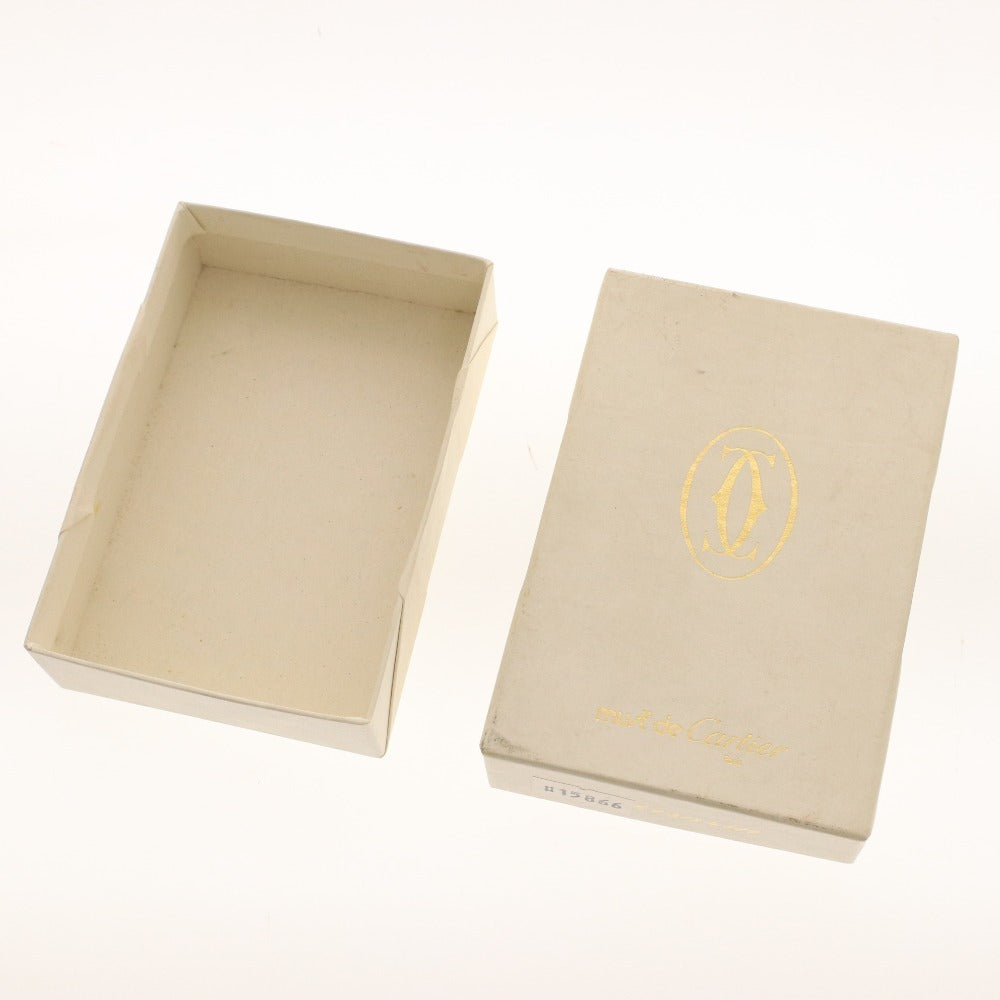 ■ CARTIER カルティエ シガレットケース マストライン たばこポーチ 喫煙グッズ ボルドー 付属品付き