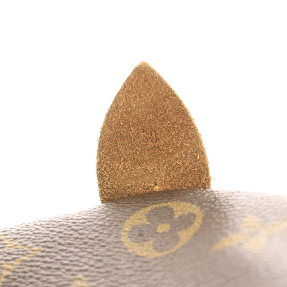 ■ ルイヴィトン スピーディー ハンドバッグ モノグラム キャンバス 鞄 ファスナー開閉 レディース ダークブラウン