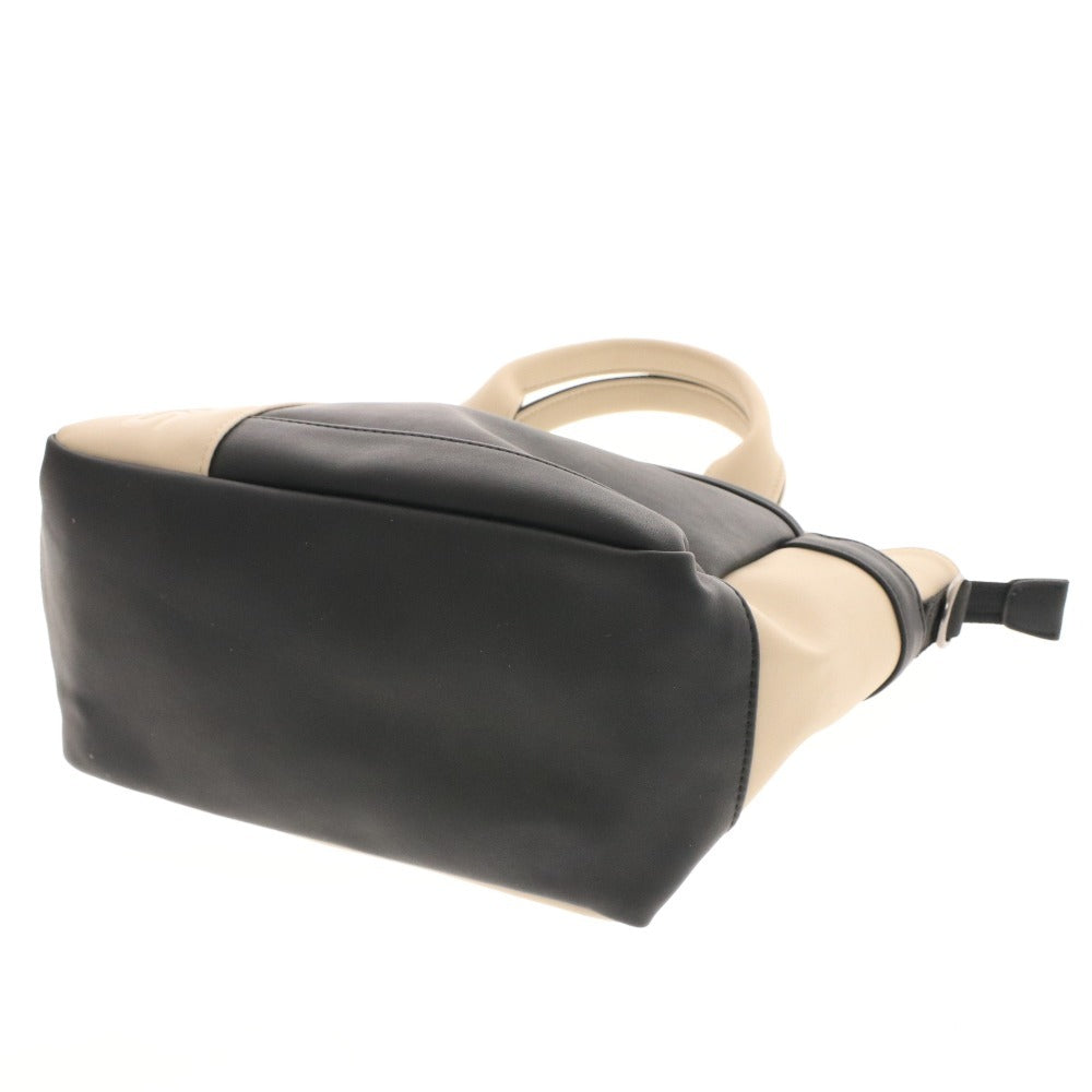 ■ Admiral アドミラル ミニ トートバッグ ハンドバッグ 鞄 ファスナー ポケット ロゴ メンズ レディース ライトベージュ