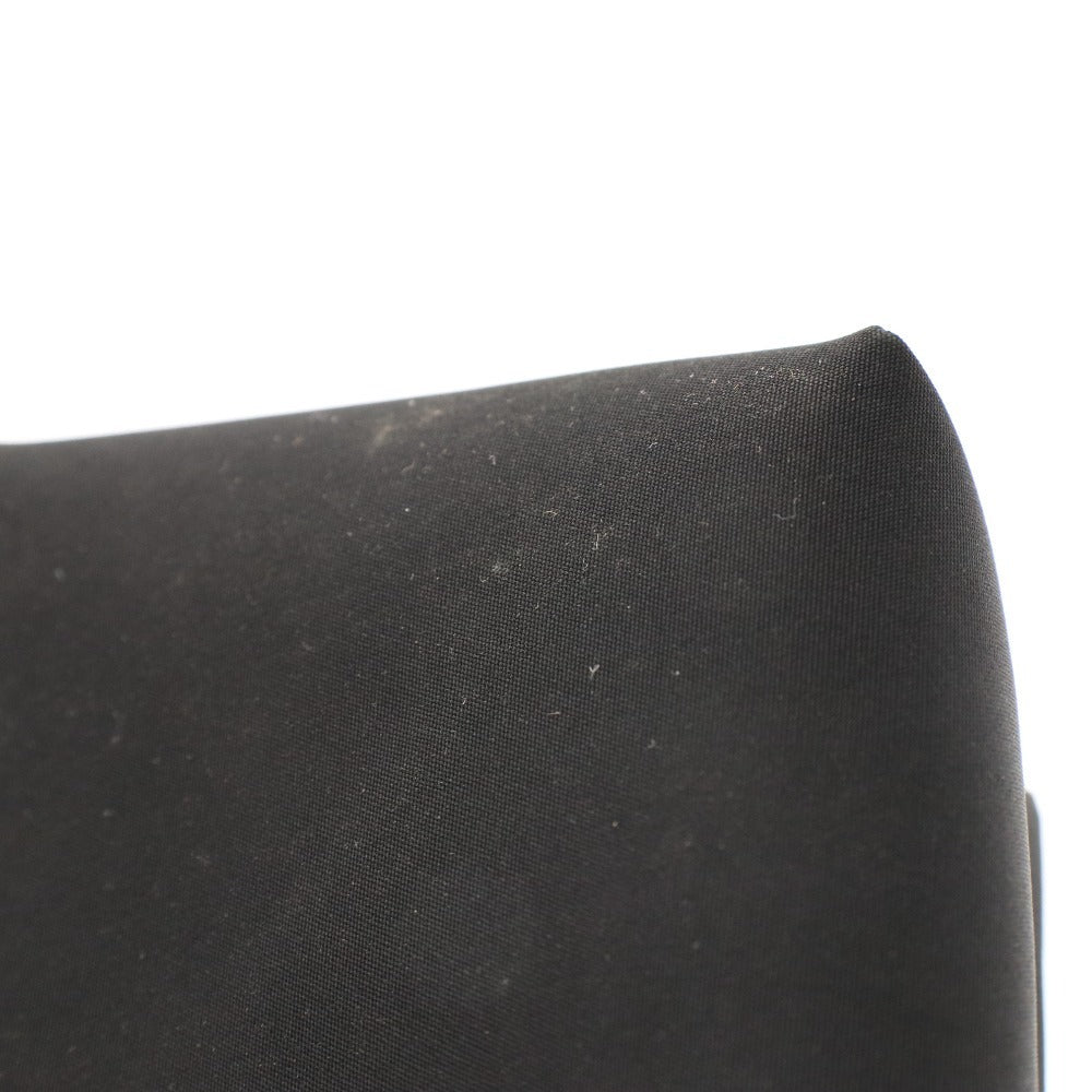 ■ BVLGARI Bulgari pouch, second bag, handbag, logo zipper, clear mesh, men's and women's, black