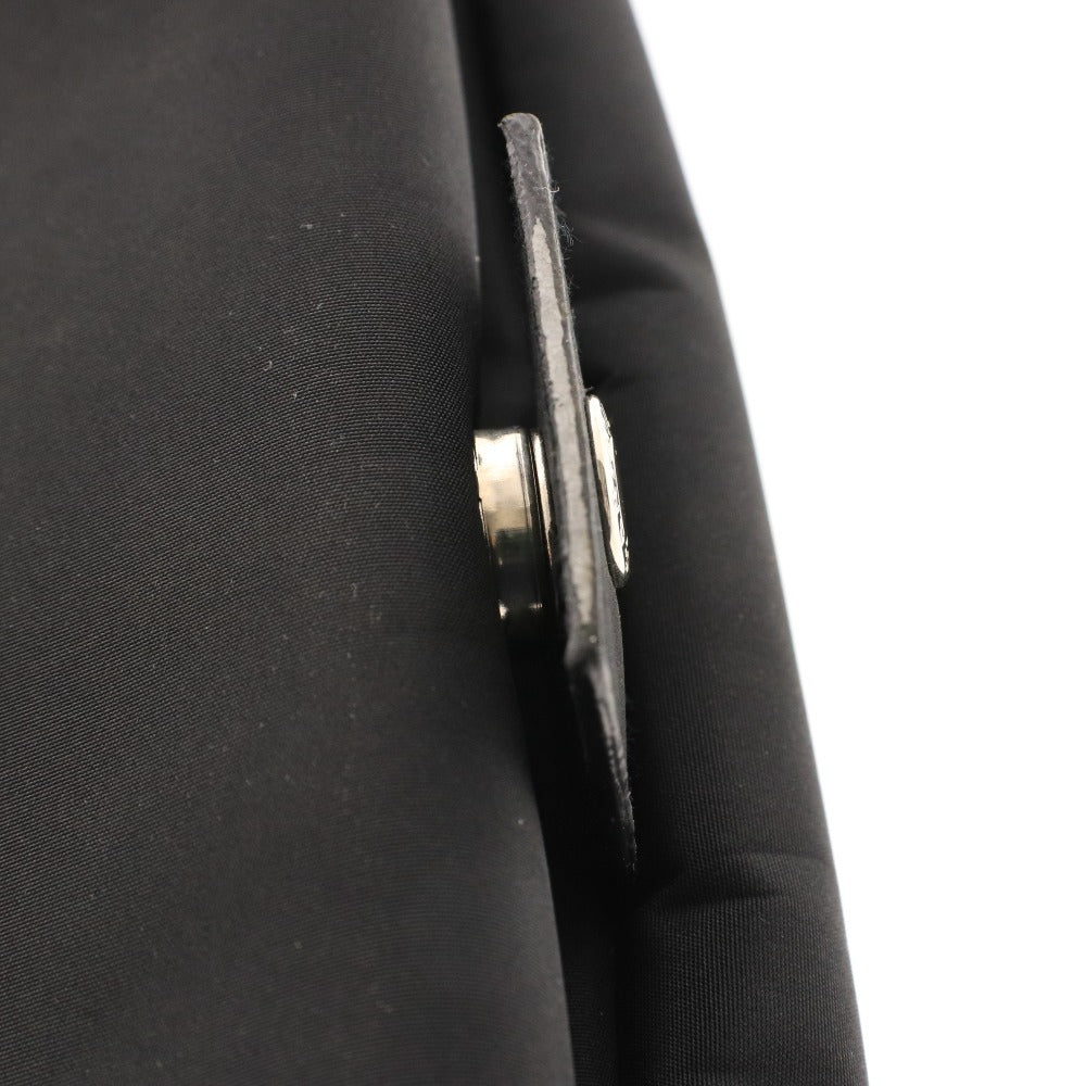 ■ BVLGARI Bulgari pouch, second bag, handbag, logo zipper, clear mesh, men's and women's, black