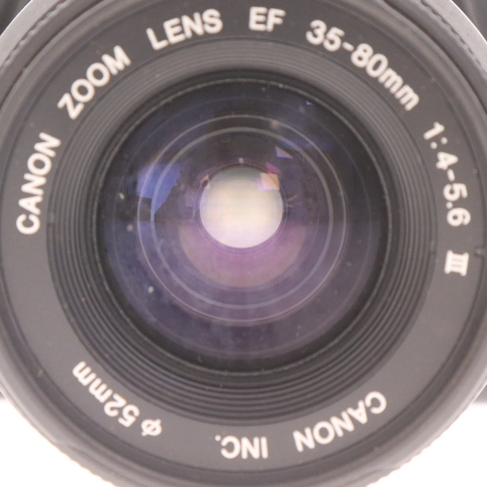 ■ キヤノン EOS Kiss カメラ 一眼レフ フィルムカメラ EF35-80mm f/4-5.6 ズームレンズ 付属品付き