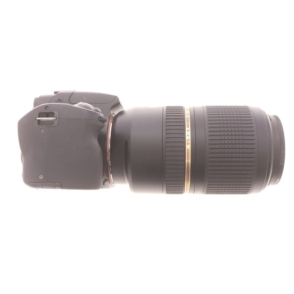 ■ Sony α55 Camera SLR Digital Camera with Tamron SP 70-300mm F4-5.6 Telephoto Zoom Lens, Black