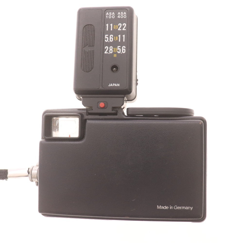 ■ アグファ オプティマ 1035カメラ フィルムカメラ 1:2.8/40 ストロボ OP-10付き 本体ブラック