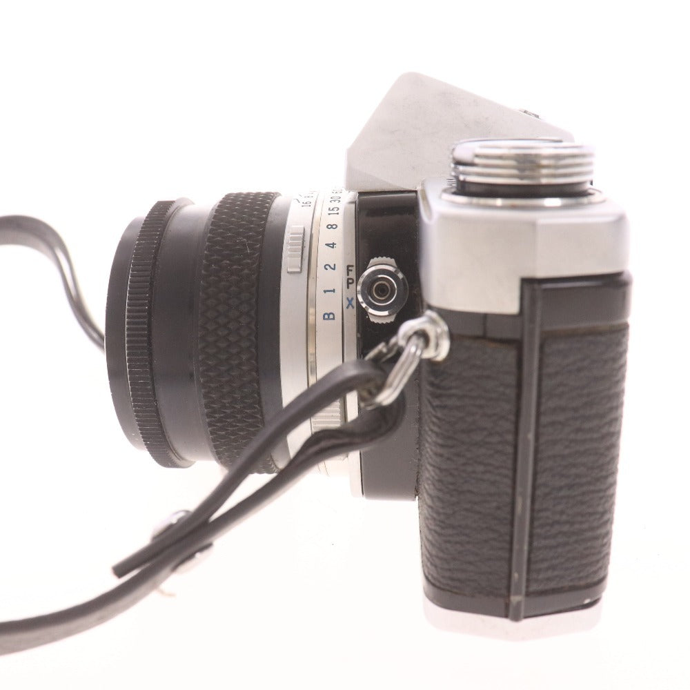 ■ オリンパス OM-1 カメラ コンパクト フィルムカメラ OM-SYSTEM F.ZUIKO AUTO-S F1.8 50mm 付属品付き