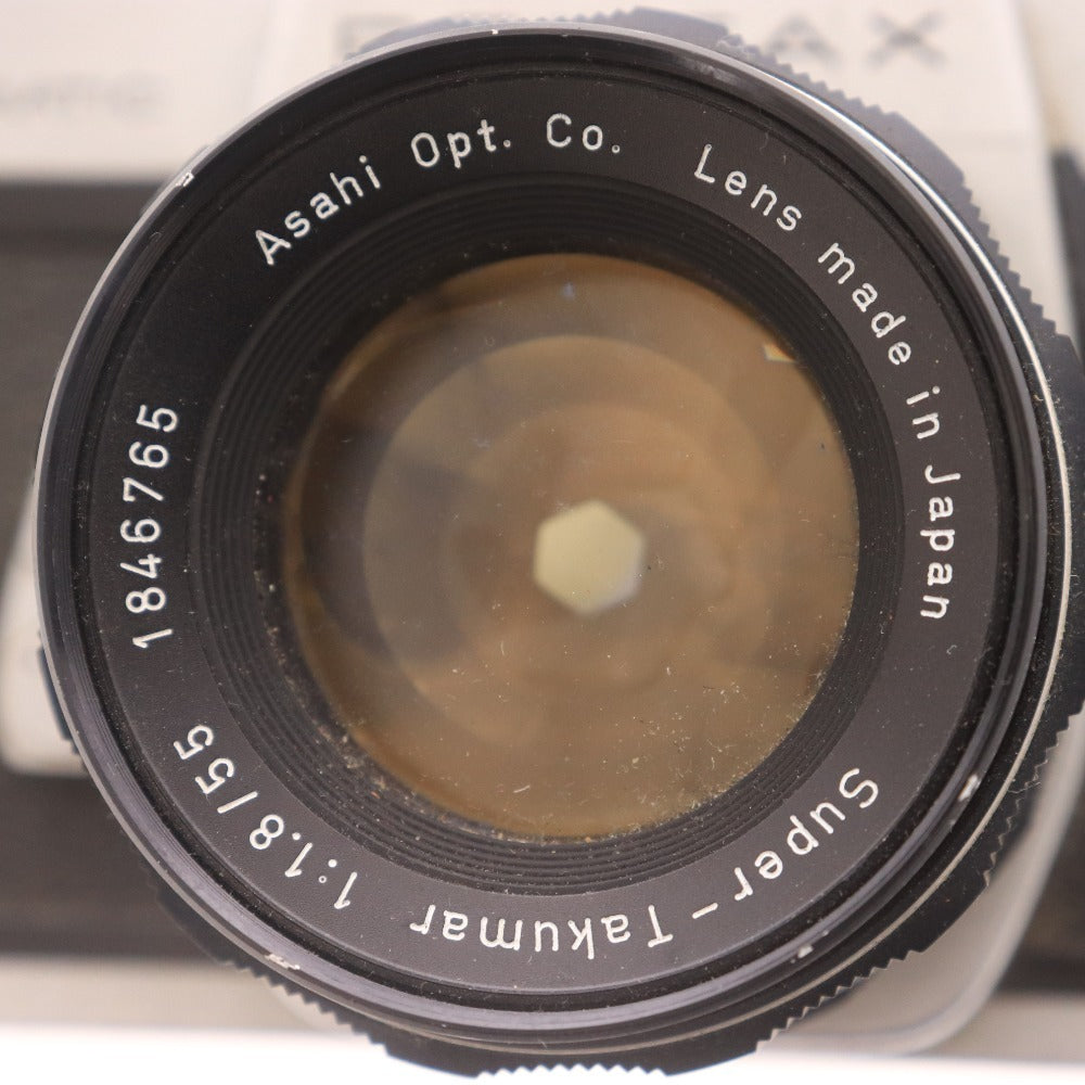 ■ ペンタックス SPOTMATIC SP カメラ 一眼レフ フィルムカメラ Super-Takumar 1:1.8/55 付属品付き