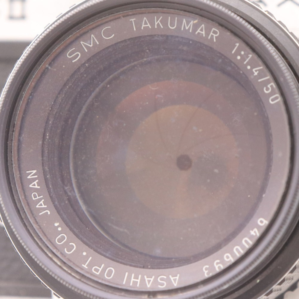 ■ ペンタックス ES II カメラ 一眼レフ フィルムカメラ SMC TAKUMAR 1:1.4/50 付属品付き