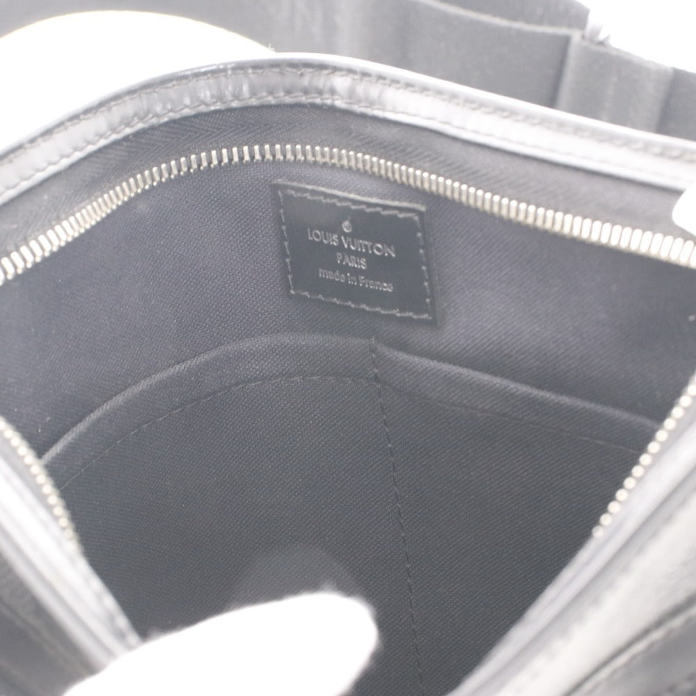 ■ LOUIS VUITTON Damier Graphite Thomas Shoulder Bag, Men's, Black