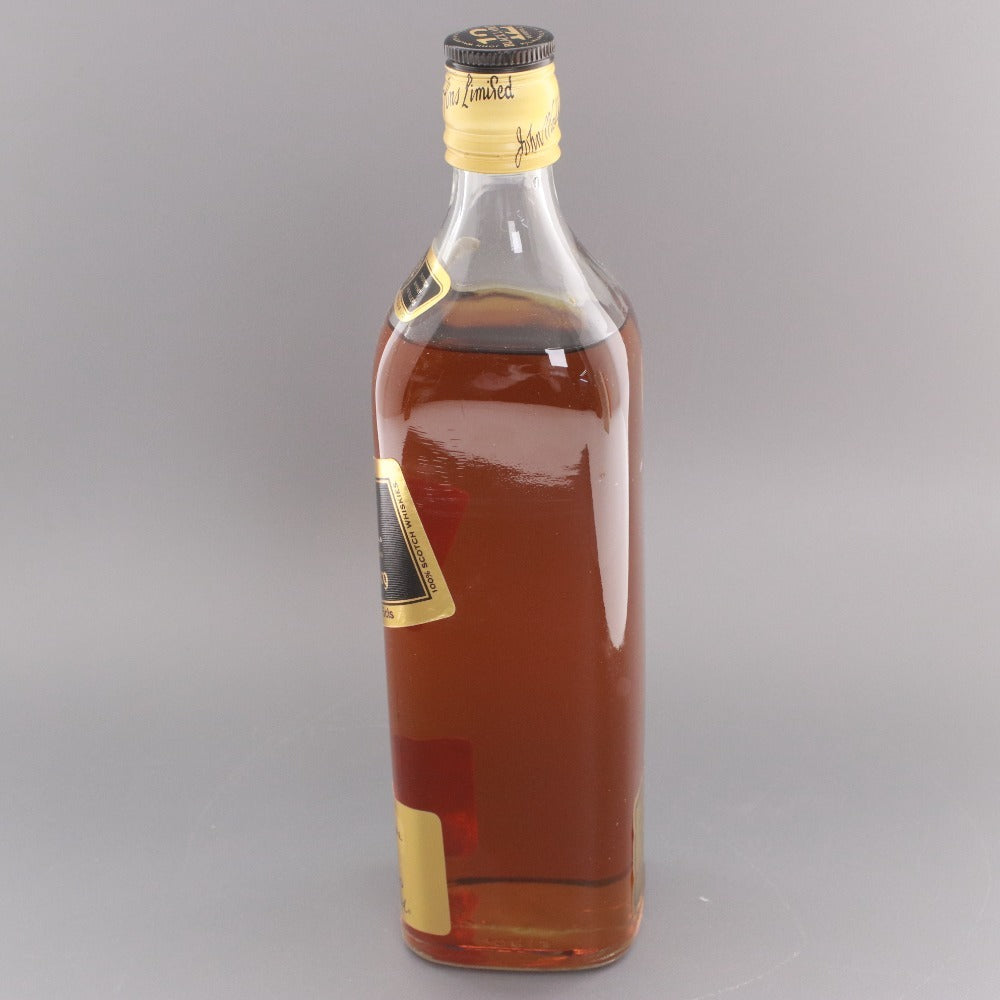 ■ 酒 ウイスキー ジョニーウォーカー ブラックラベル スコッチ アルコール 750ml 43度 未開栓 未使用 箱付き