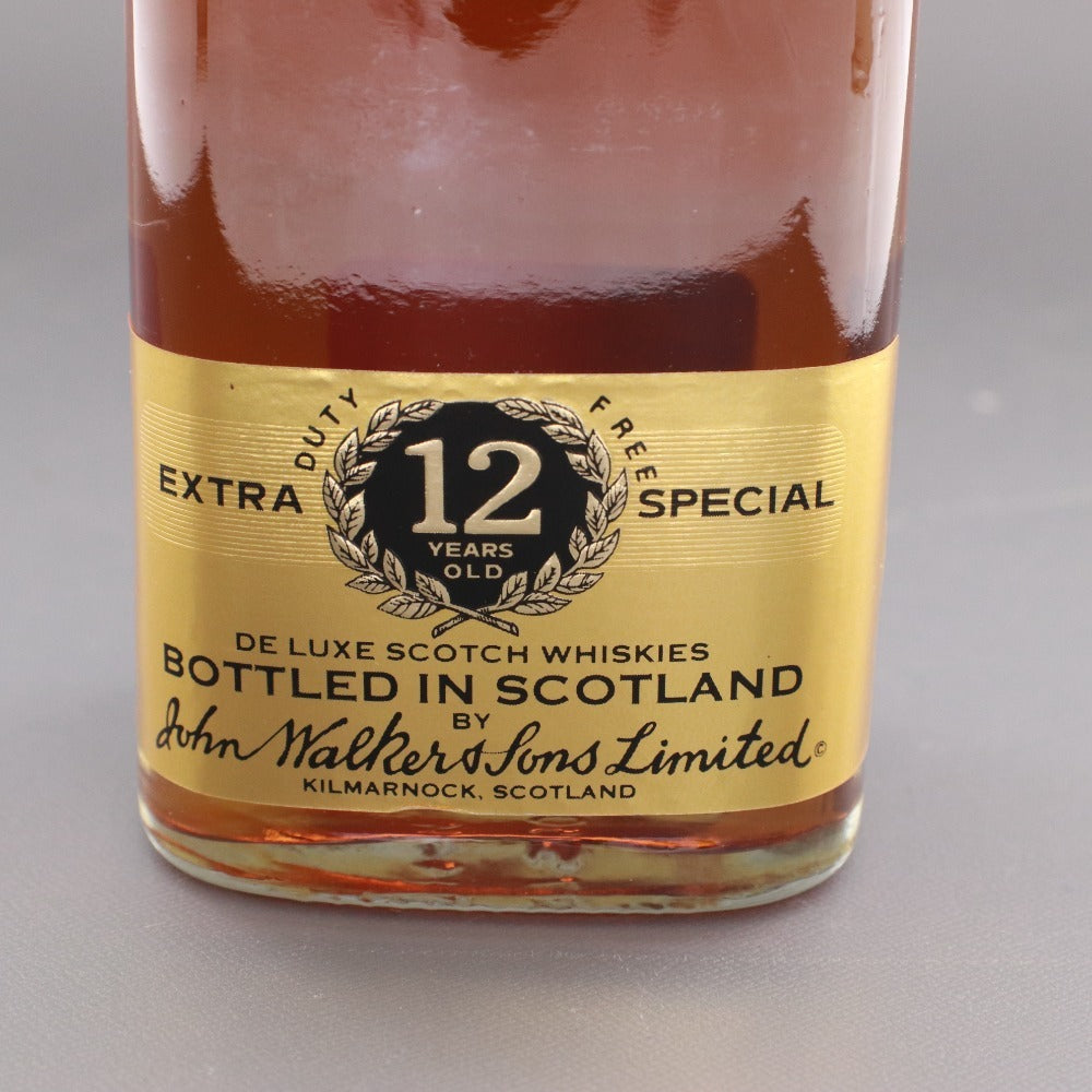 ■ 酒 ウイスキー ジョニーウォーカー ブラックラベル スコッチ アルコール 750ml 43度 未開栓 未使用 箱付き