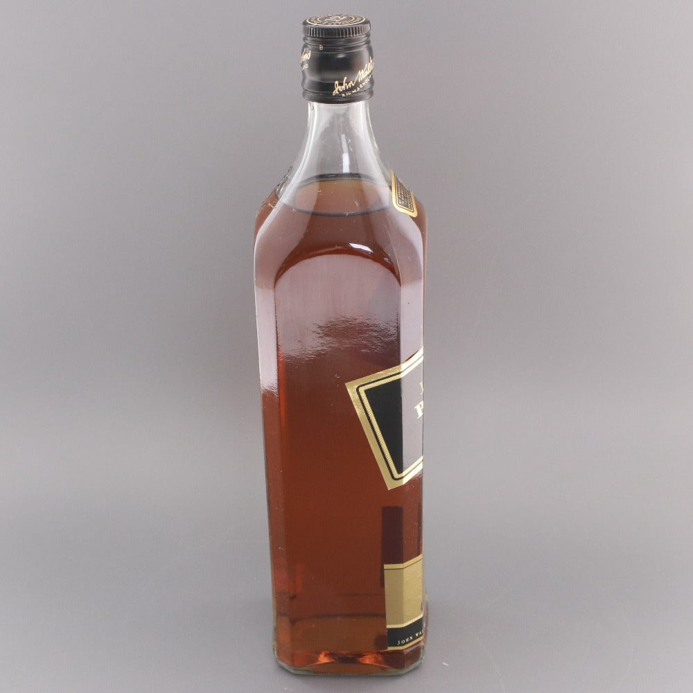 ■ 酒 ウイスキー ジョニーウォーカー ブラックラベル スコッチ アルコール 1000ml 43度 未開栓 未使用 箱付き