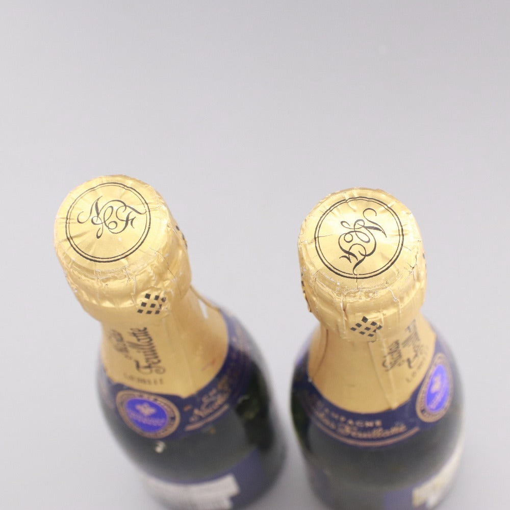 ■ 酒 シャンパン 二コラ フィアット ブリュット レゼルヴ 2本セット 果実酒 アルコール 187.5ml 12度 未開栓 未使用