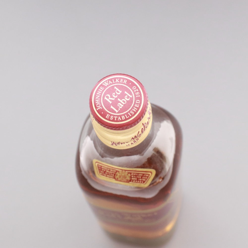 ■ 酒 ウイスキー ジョニーウォーカー レッドラベル スコッチ アルコール 375ml 43度 未開栓 未使用