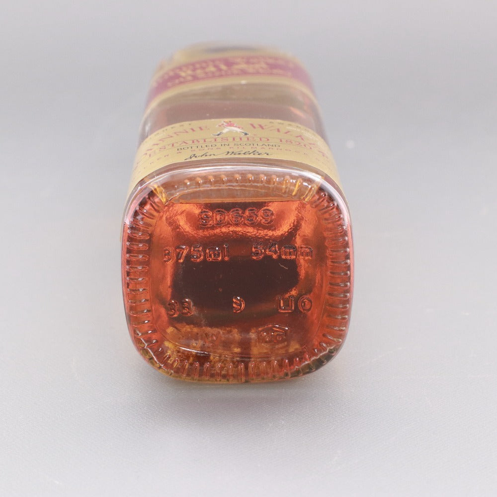 ■ 酒 ウイスキー ジョニーウォーカー レッドラベル スコッチ アルコール 375ml 43度 未開栓 未使用