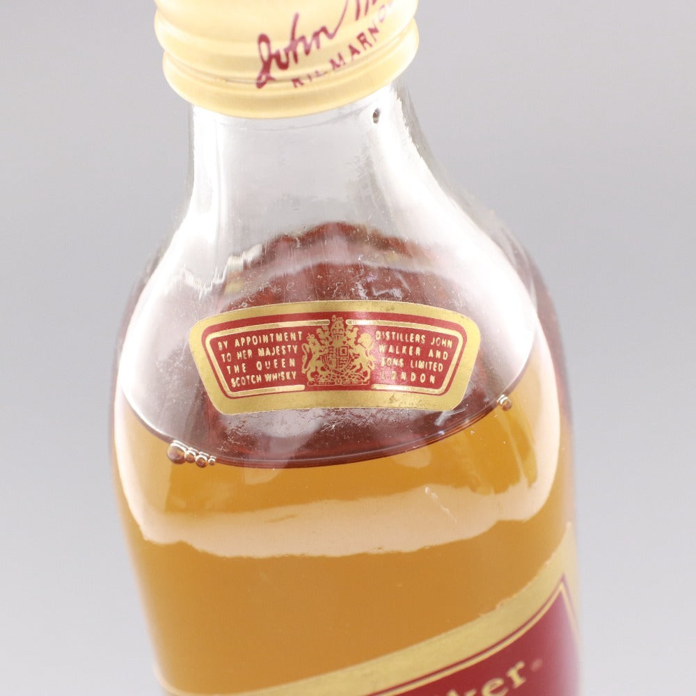 ■ 酒 ウイスキー ジョニーウォーカー レッドラベル スコッチ アルコール 375ml 43度 未開栓 未使用