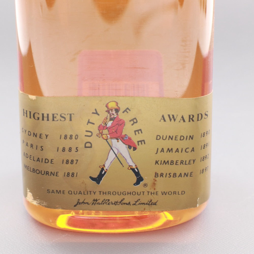 ■ 酒 ウイスキー ジョニーウォーカー レッドラベル スコッチ アルコール 1L 43度 未開栓 未使用